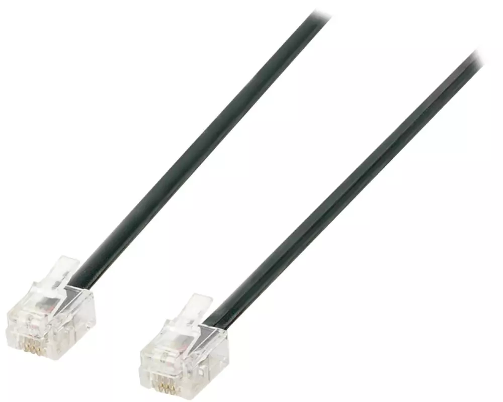 Wirewin Telefonkabel RJ11 auf RJ11, 3 m