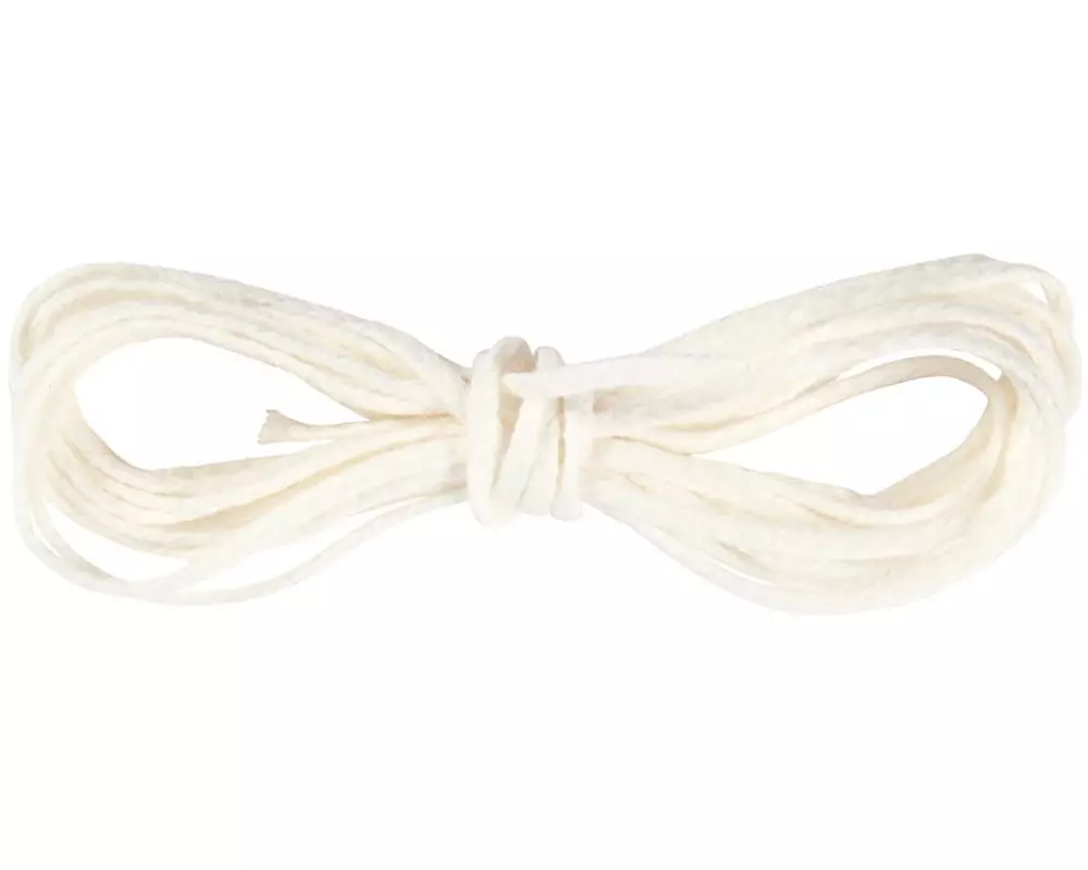 Creativ Company Kerzendocht 3 m x 9 mm, Weiss