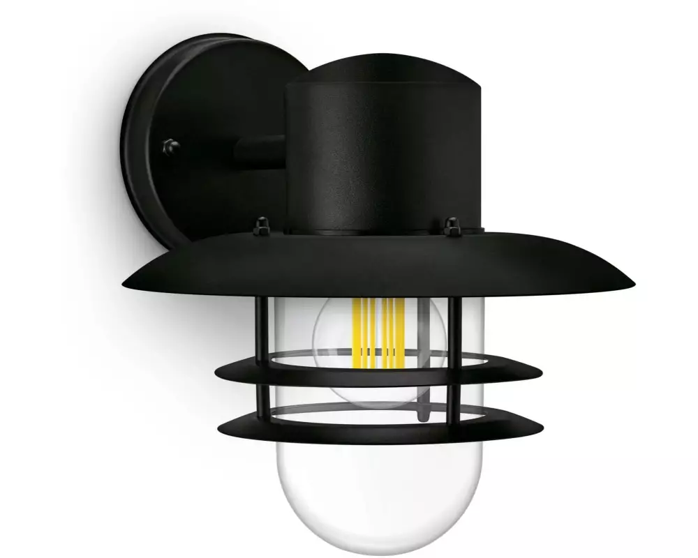 Philips Inyma Wandleuchte rund, max. 25W, exkl. LM, schwarz