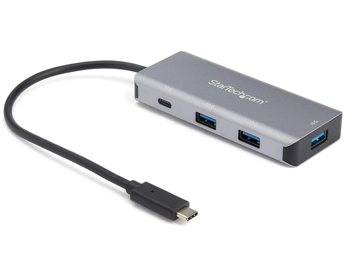 StarTech.com HB31C3A1CB Schnittstellenhub USB 3.2 Gen 2 (3.1 Gen 2) Type-C 10000 Mbit/s Schwarz, Grau