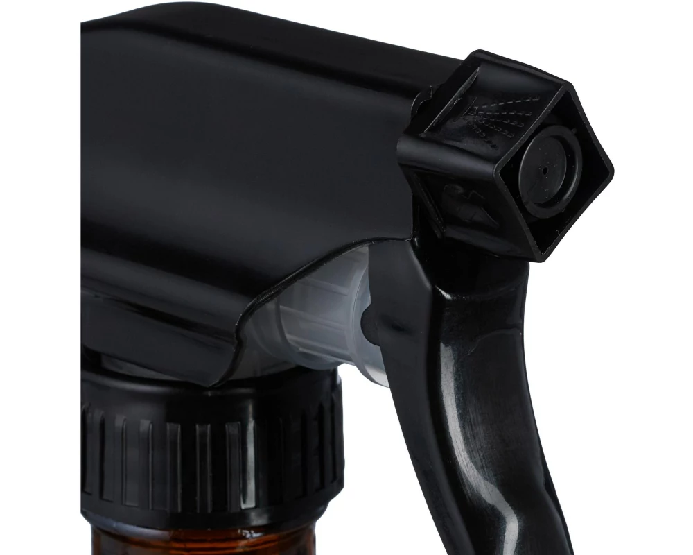 relaxdays Sprühflaschen 250 ml, Braun, 4 Stück