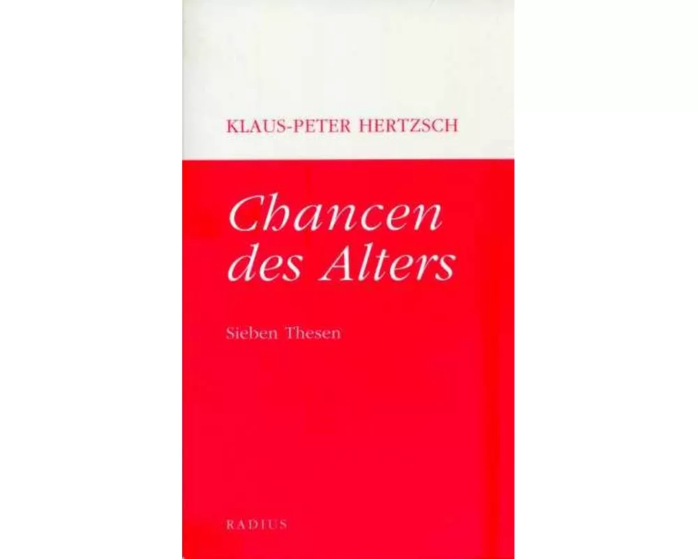 Chancen des Alters