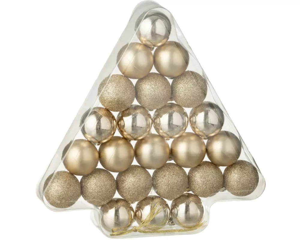 Jolipa Weihnachtskugel Gold