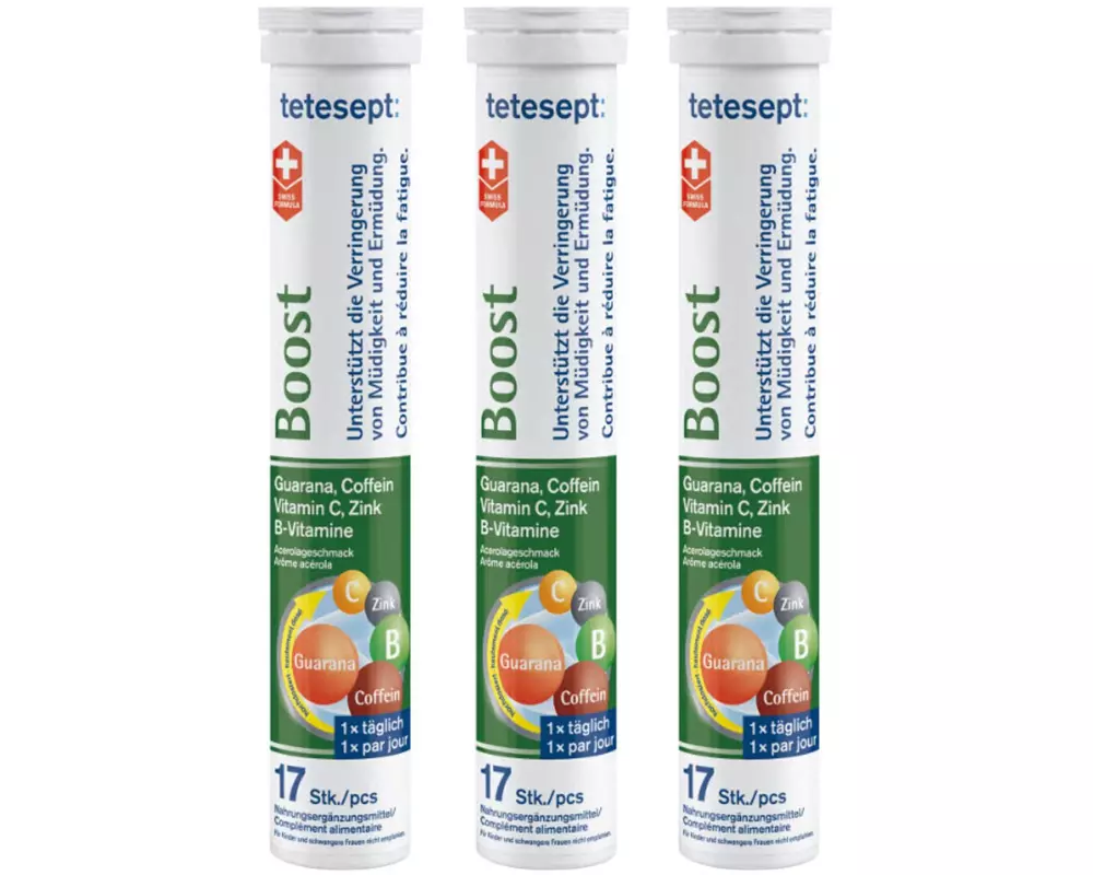 tetesept Boost 3 x 17 Brausetabletten