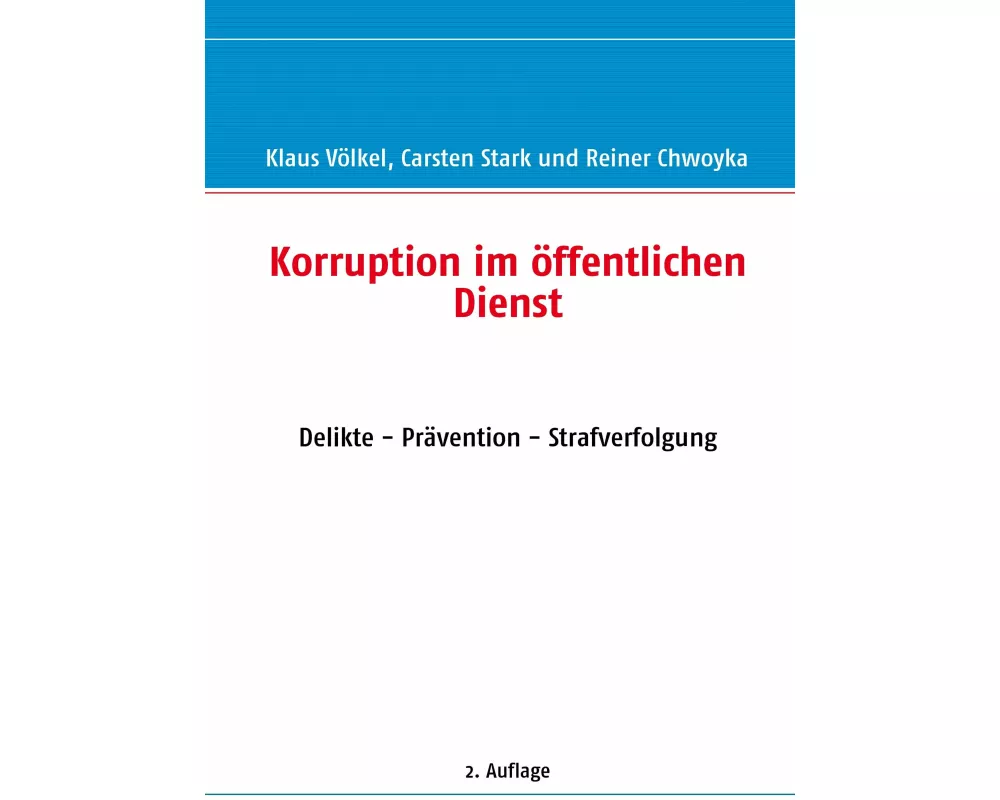 Korruption im öffentlichen Dienst