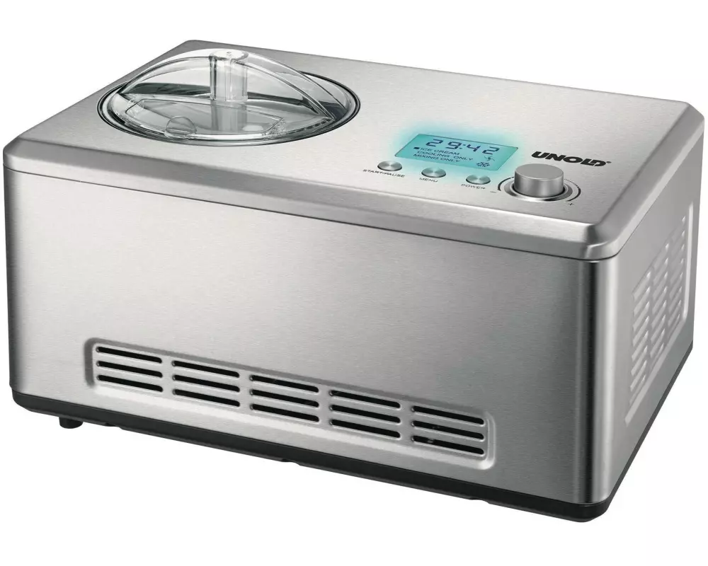 Unold Glacemaschine Nobile 2 l, Silber