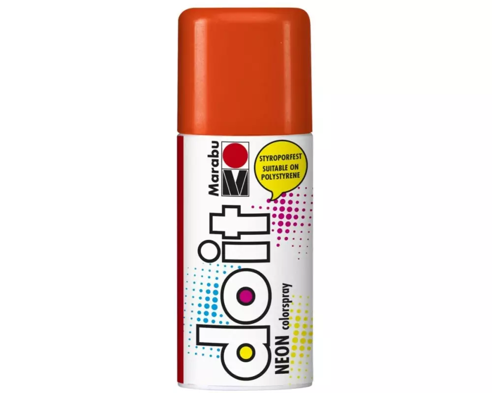 Marabu Sprühfarbe do it Neon 150 ml, Neonorange