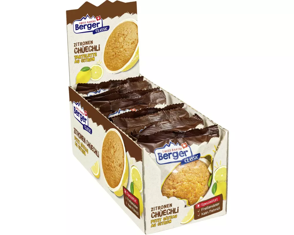 Berger Zitronen Chüechli 8 x 50 g