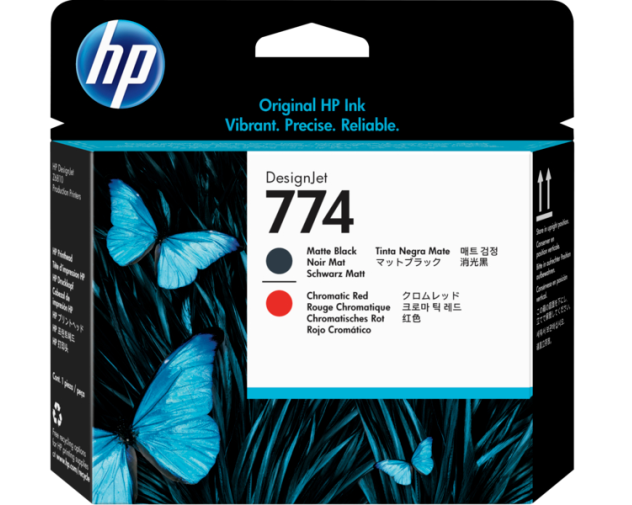 HP Druckkopf 774 mat.blk/chr.red P2V97A DesignJet Z6810