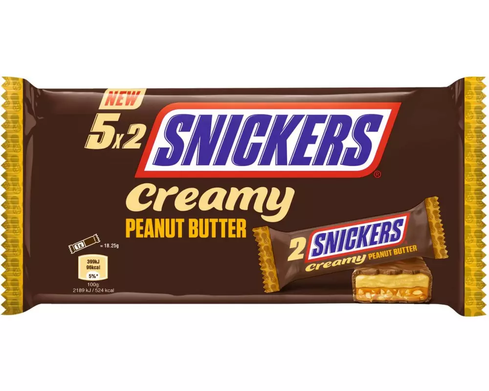 Snickers Schokoladenriegel Peanut Butter 5 Stück