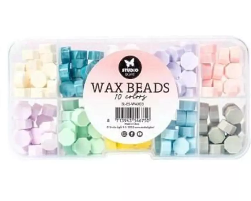 Studio Light Wachsperlen Essentials Tools, 10 x 7 g