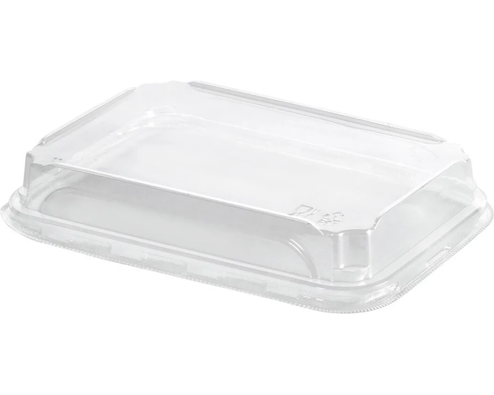 Duni Deckel Lid Contrast Small 400 ml, Transparent, 50 Stück