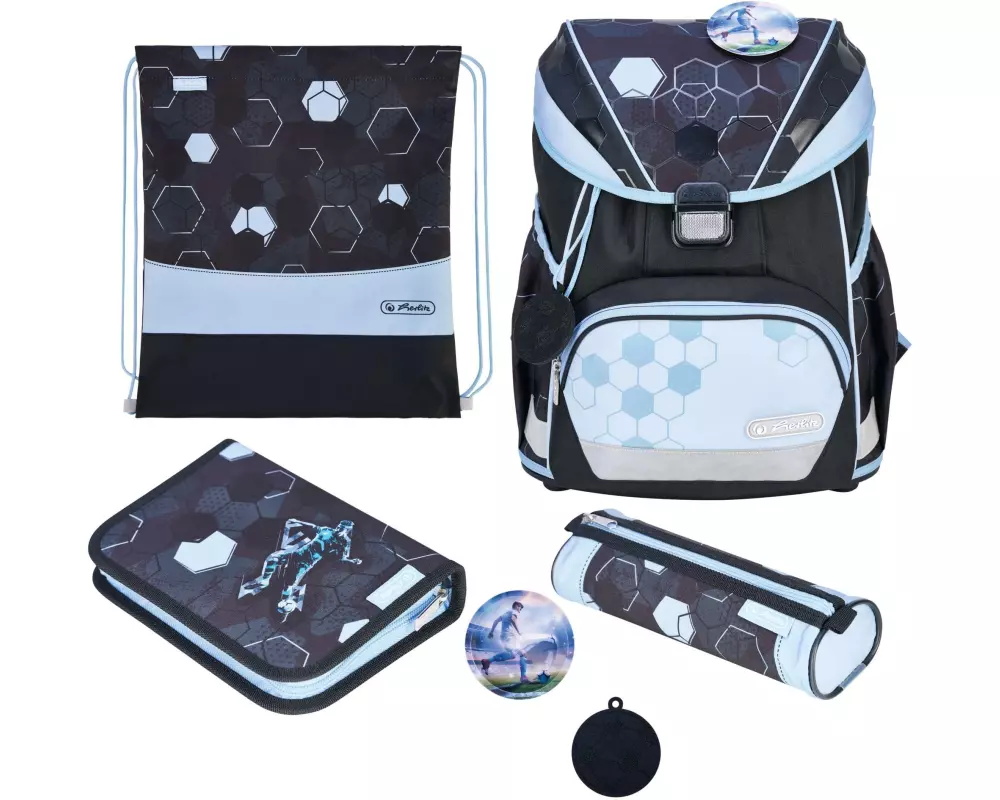 Herlitz Schulthek-Set UltraLight XL Plus Soccer 22 l