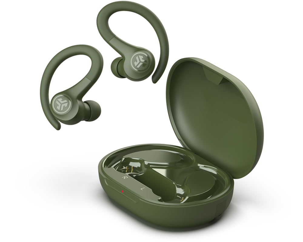 JLAB Go Air Sport Earbuds IEUEBGAIRSPRTRGRN124 True Wireless, Green