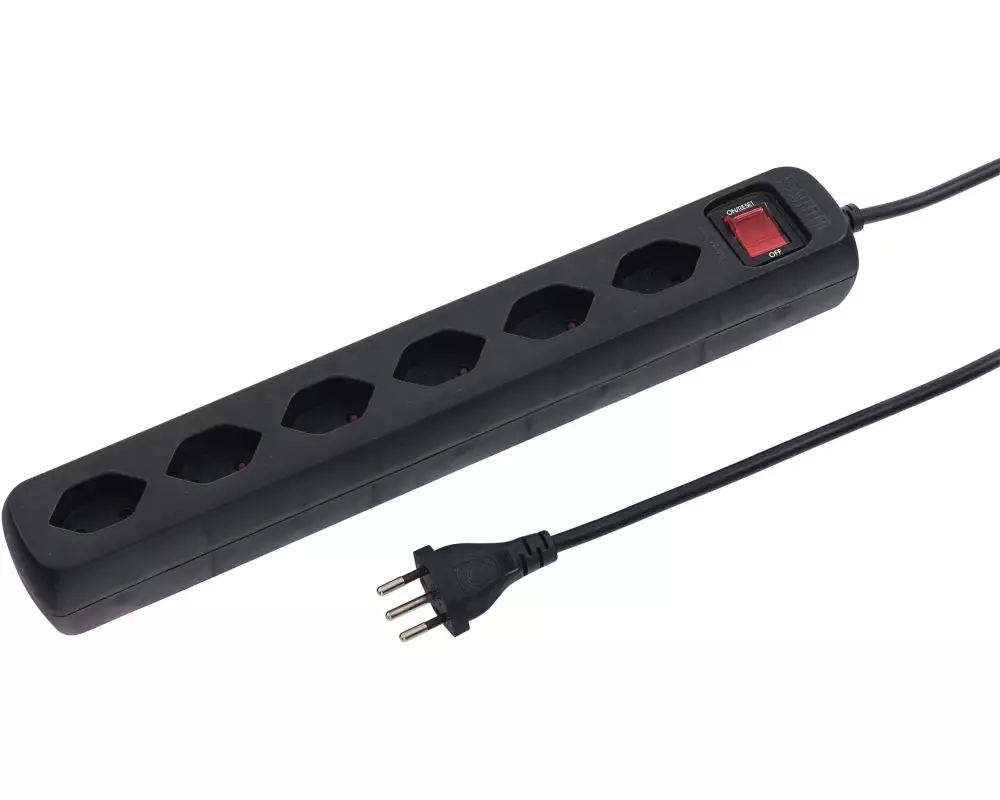 STEFFEN Steckdosenleiste POWER EASY 6x T13 quer