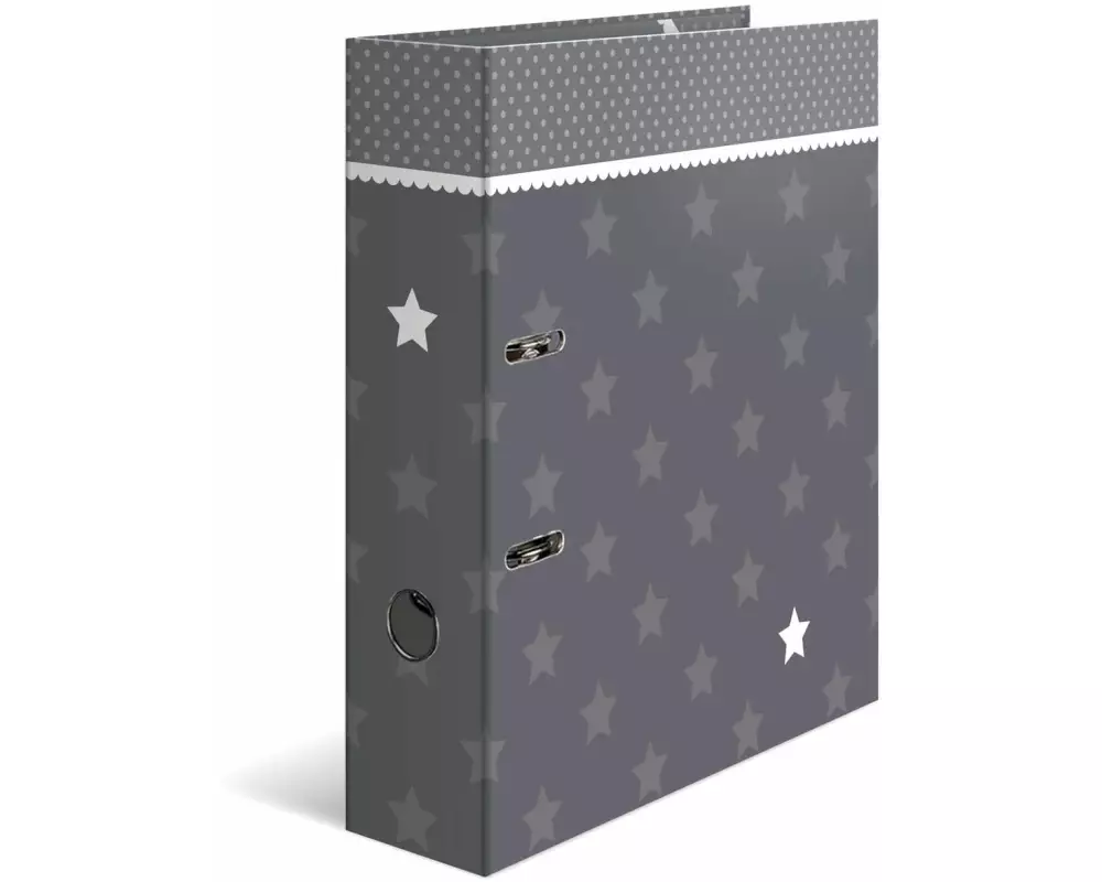HERMA Ordner Sterne A4 7 cm, Weiss