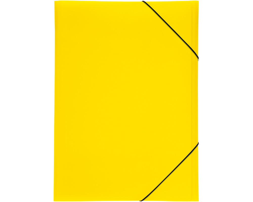 PAGNA Gummibandmappe Trend A3 21638-04 gelb 3 Klappen