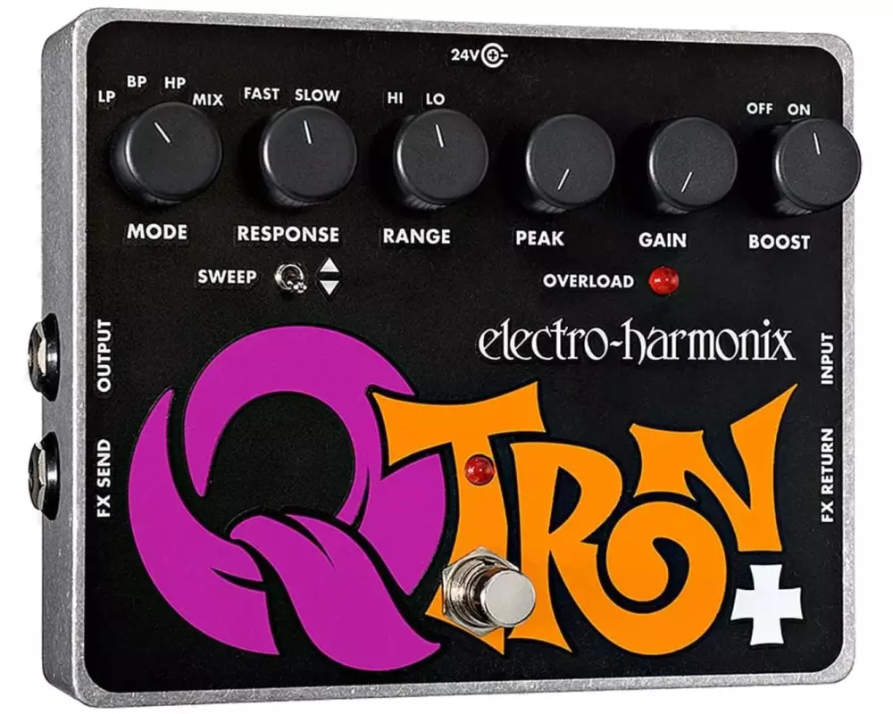 Electro-Harmonix Q-Tron Plus Envelope Filter With Effects Loop