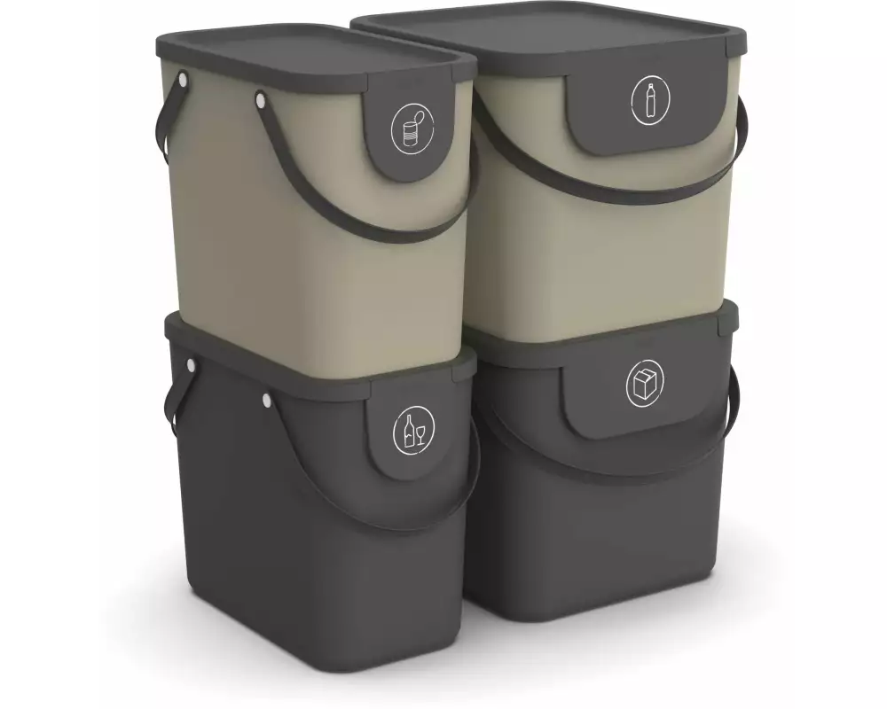 Rotho Recycling Set ALBULA 4 tlg.