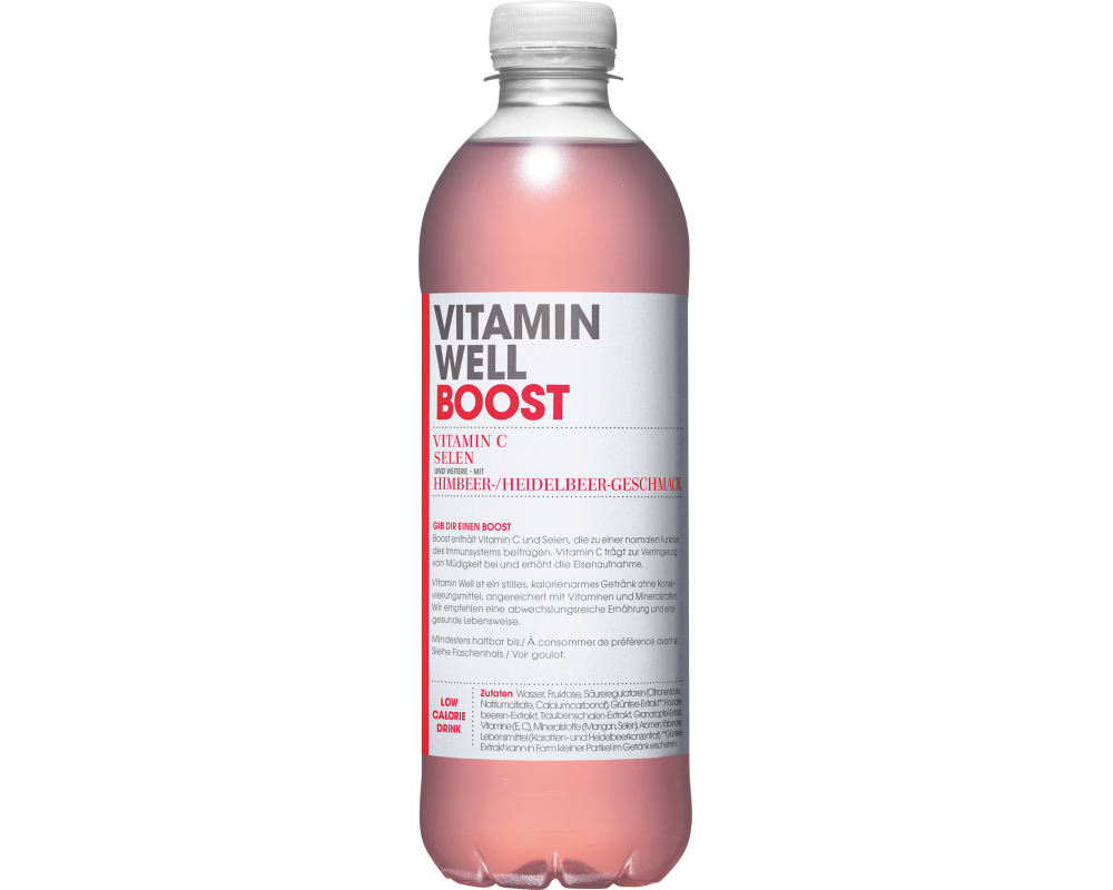 VITAMIN W Boost, Pet 129400001751 50 cl, 12 Stk.
