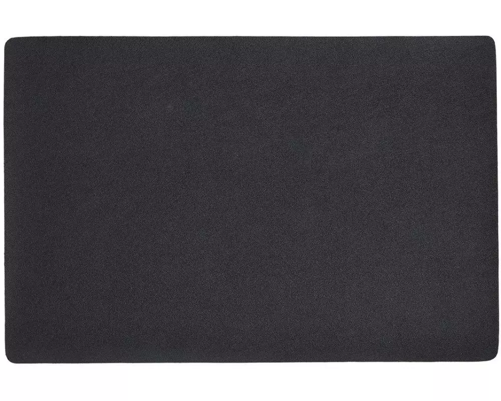 Zeller Present Tischset Kunstleder 45 x 30 cm, Schwarz