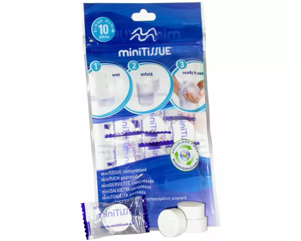 miniTiSSUE Erfrischungstücher 10 Stück