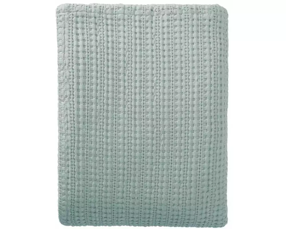 Urbanara Tagesdecke Anadia 200 x 220 cm, Salbeigrün