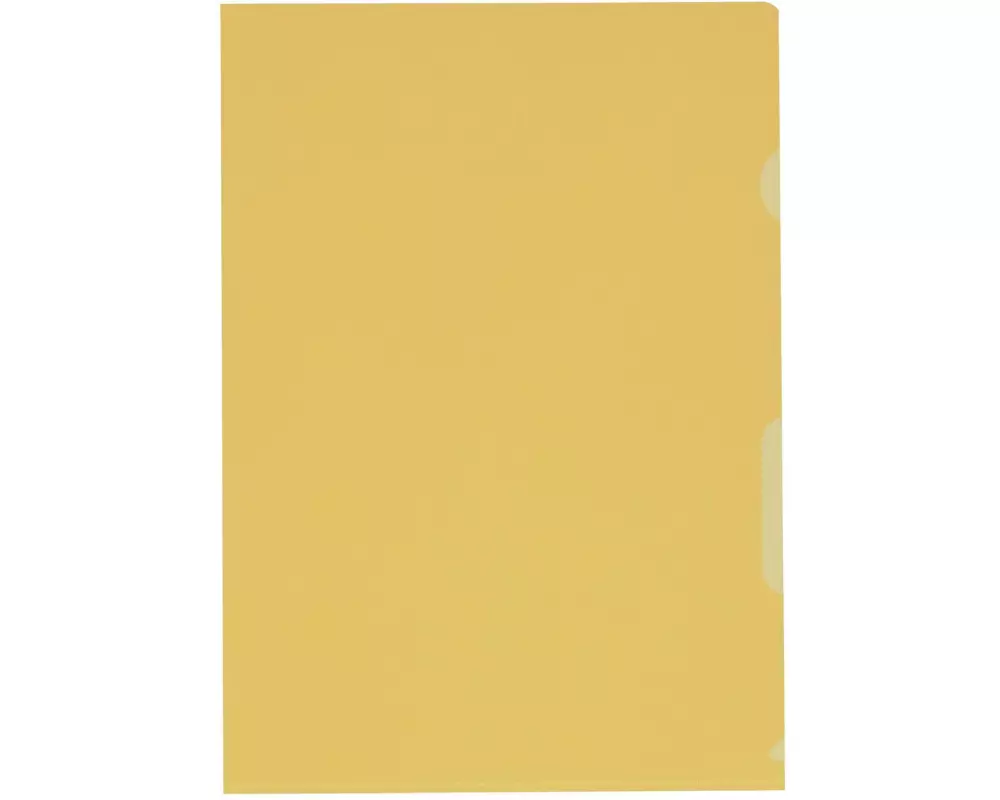 Kolma Sichthülle Visa Dossier A4 SuperStrong Gelb, 100 Stück