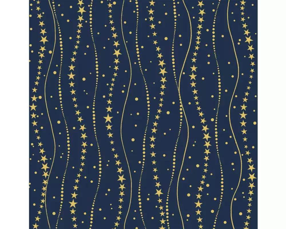 Braun + Company Weihnachtsservietten Sternenkette 33 cm x 33 cm, 20 Stück