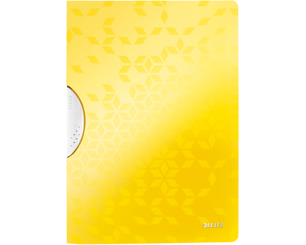 LEITZ Klemmhefter WOW ColorClip A4 4185-00-16 gelb 30 Blatt