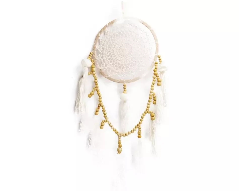 CHALET Traumfänger Pierre Ø 28 cm, Weiss