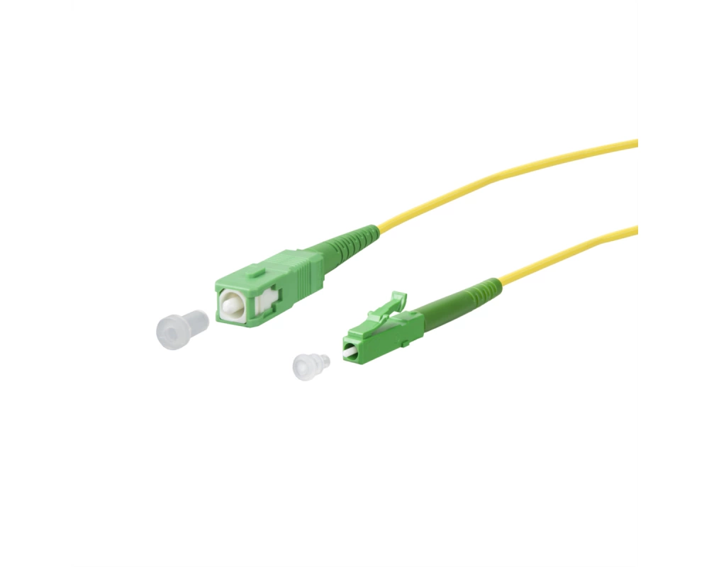 METZ CONNECT OpDAT Patchkabel, SC-S APC/LC-S APC OS2, 3 m