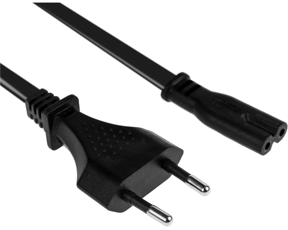 FURBER.power Netzkabel C7-T26 1.8 Schwarz