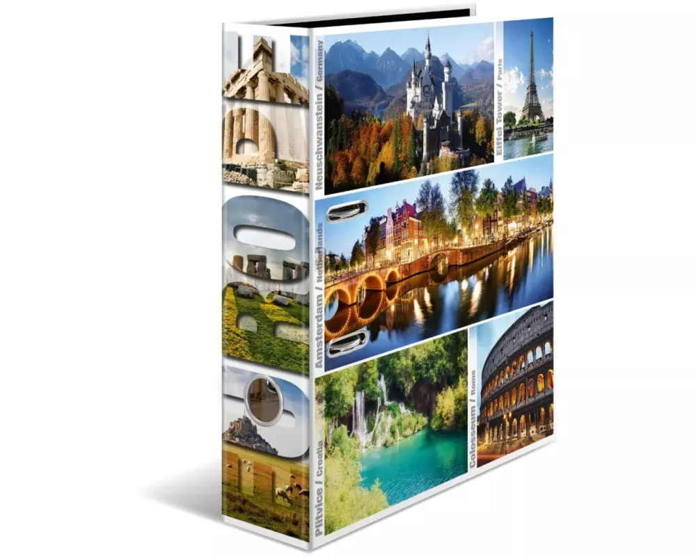 HERMA Ordner Europa 7 cm, Mehrfarbig