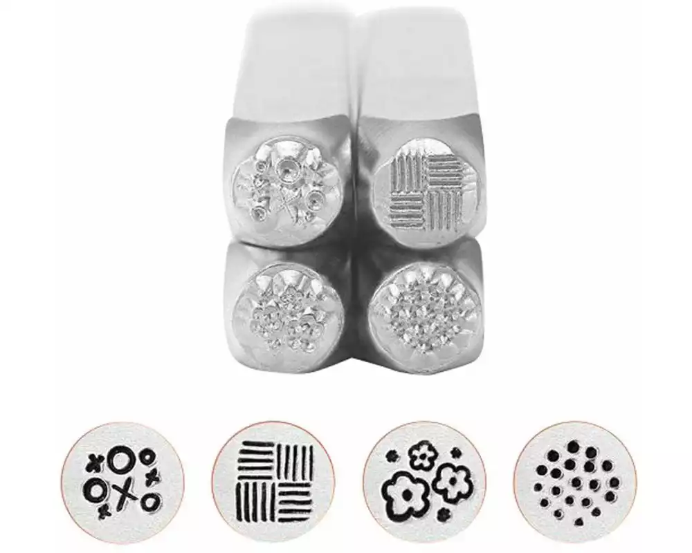 ImpressArt Prägestempel Set Muster 6 mm
