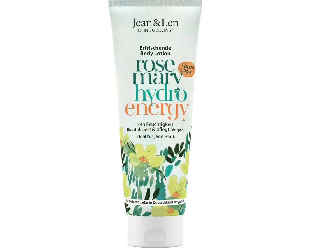Jean & Len Body Lotion Rosemary and Ginger 250 ml
