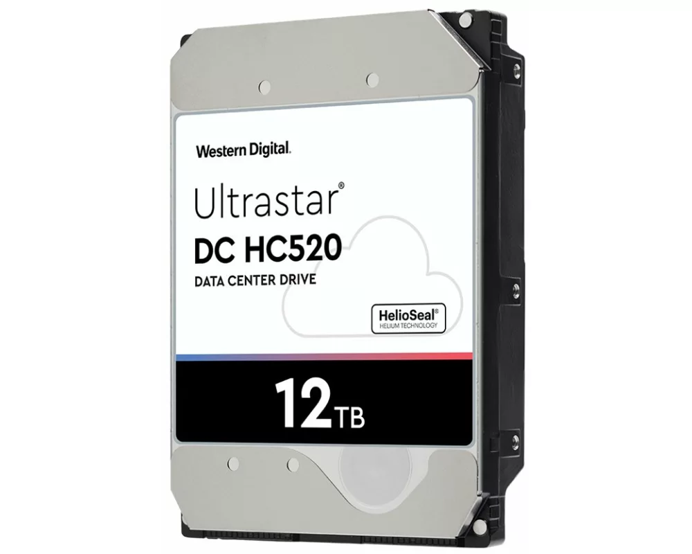 Western Digital Ultrastar HE12 12TB HDD SATA 6Gb/s 4KN SE 7200Rpm HUH721212ALN604 24x7 3.5inch Bulk