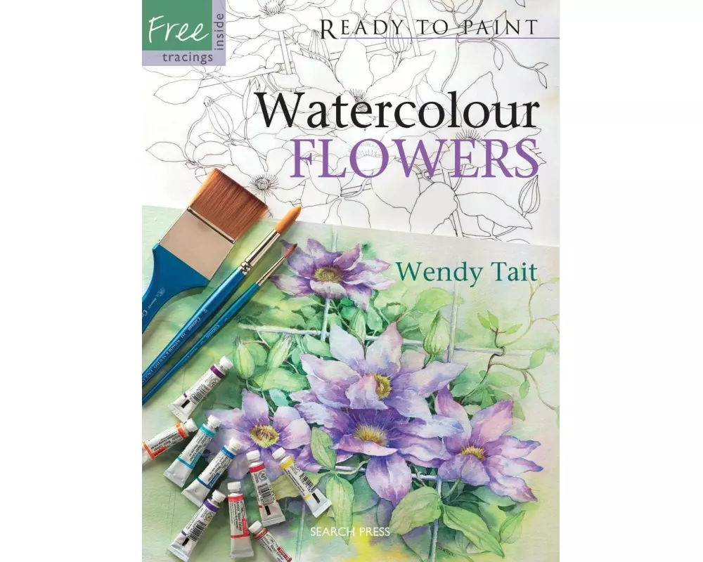 Ready to Paint Watercolour Flowers