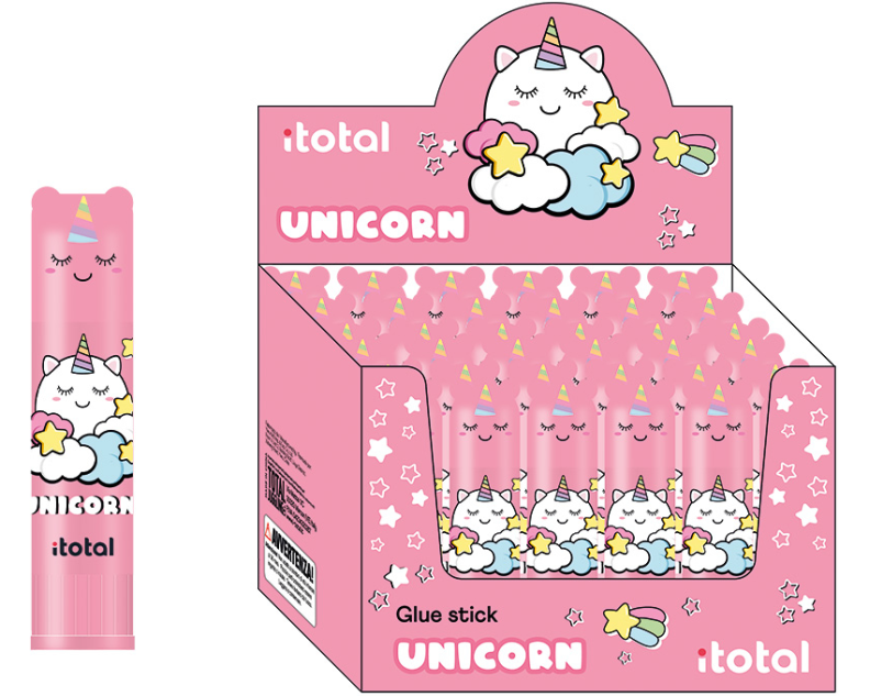 ROOST Klebestift XL2776 Unicorn, assortiert