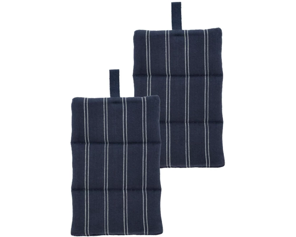 Södahl Topflappen Harmony, 15 x 23 cm, Navy blue, 2 Stück