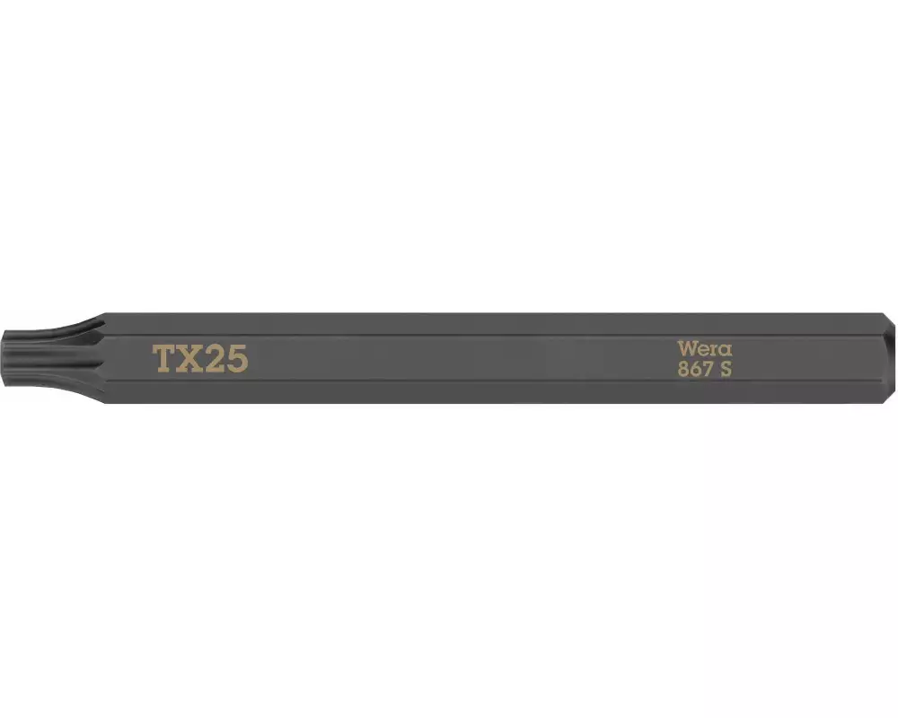 Wera Bit 867 S Torx TX25, 1-teilig