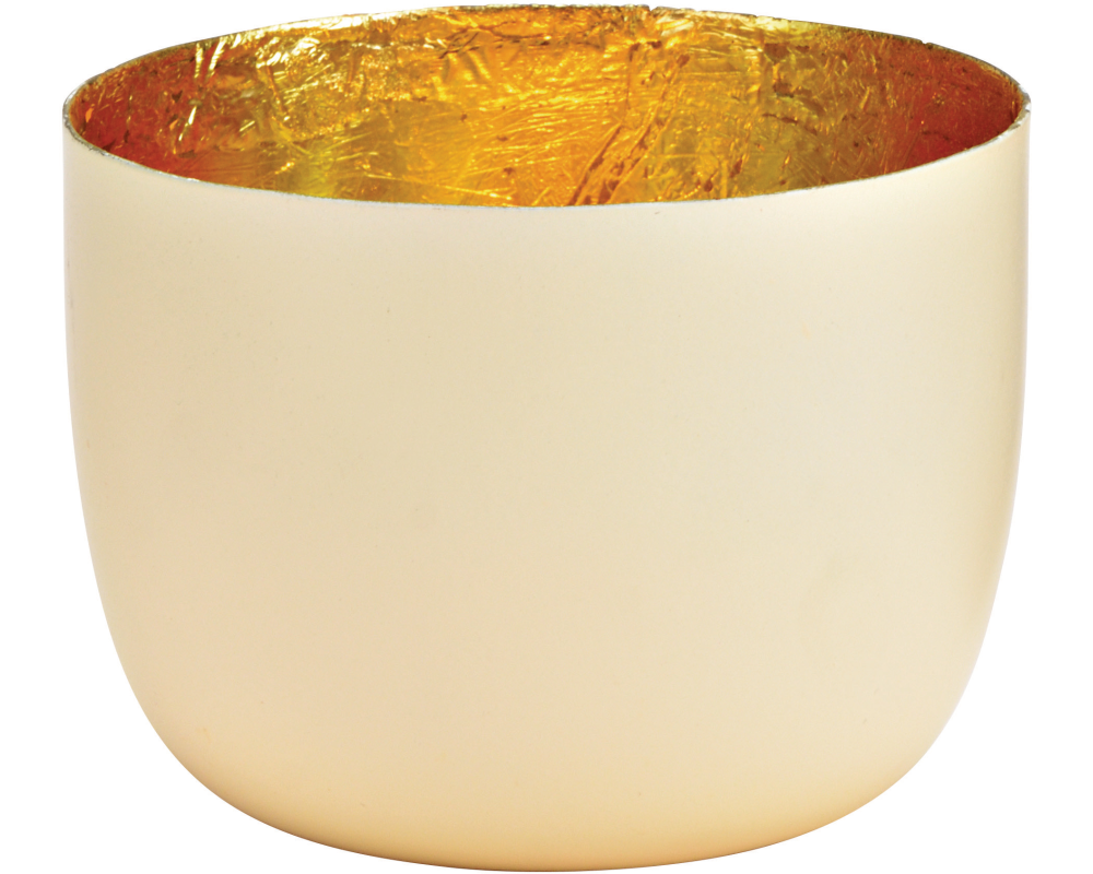 ROOST Windlicht beige 10x8x10cm 10032875 Metall