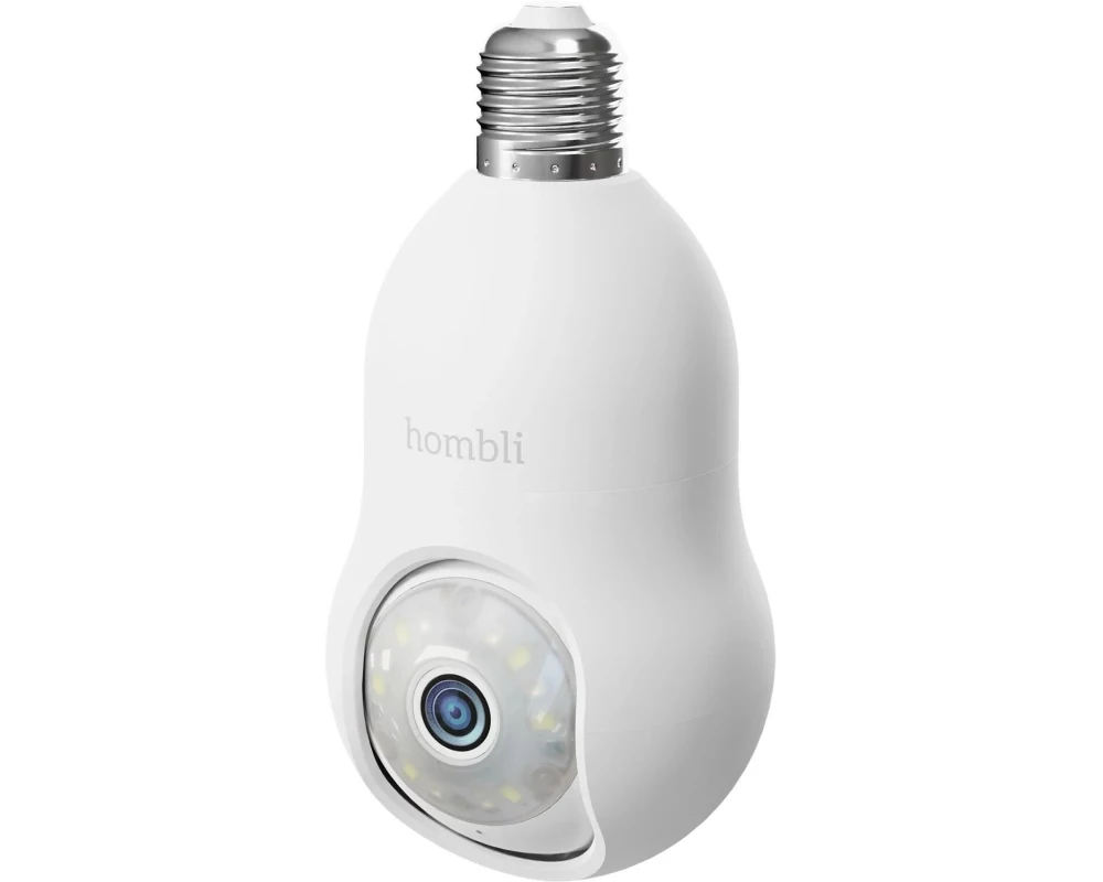 hombli Netzwerkkamera Smart Bulb Camera, Weiss