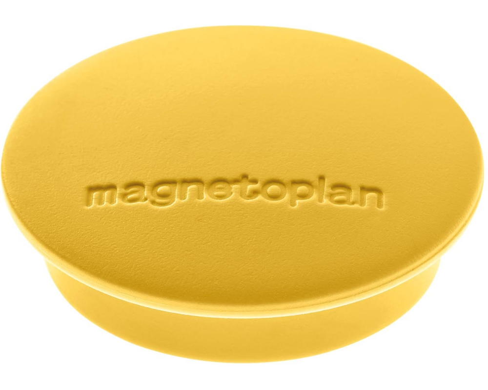 MAGNETOPLAN Magnet Discofix Junior 34mm 1662102 gelb 10 Stk.