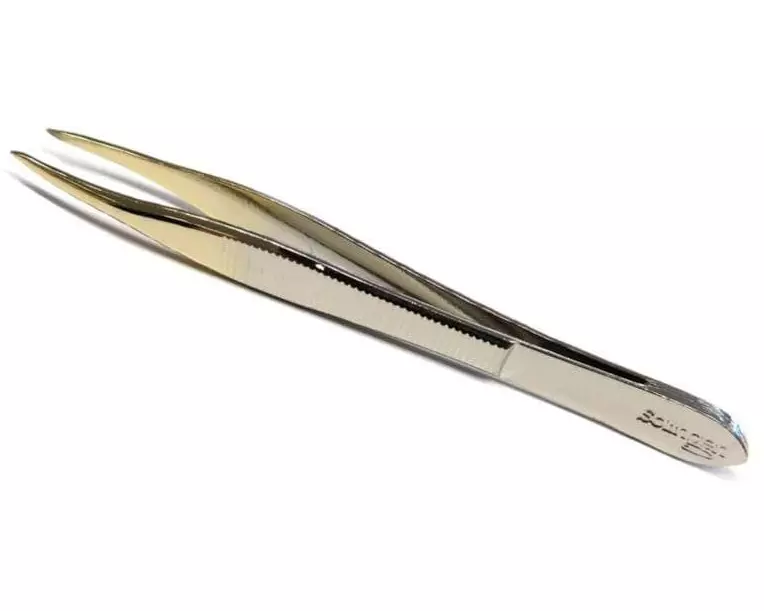 Herba Pinzette spitz vernickelt, 1 Stück