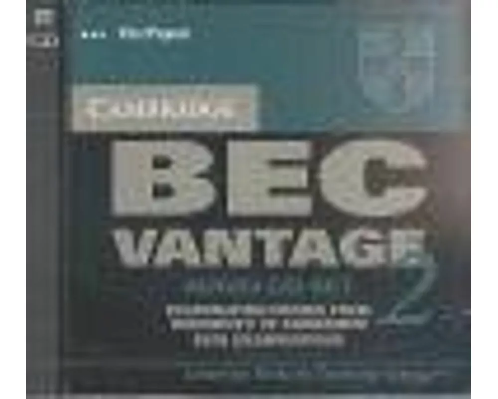 Cambridge BEC Vantage 2 Audio CD
