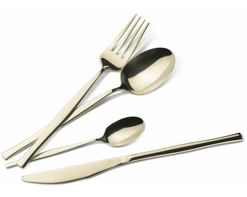 Berlinger Haus 24 teiliges Besteckset champagne Leonardo Collection