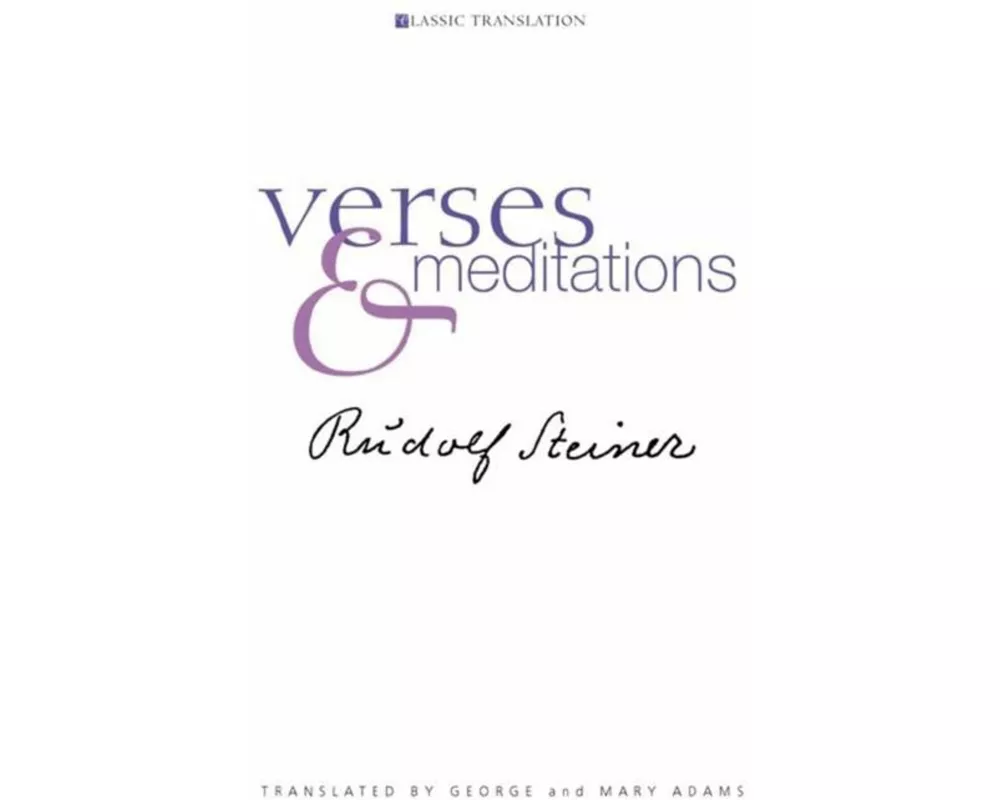 Verses and Meditations
