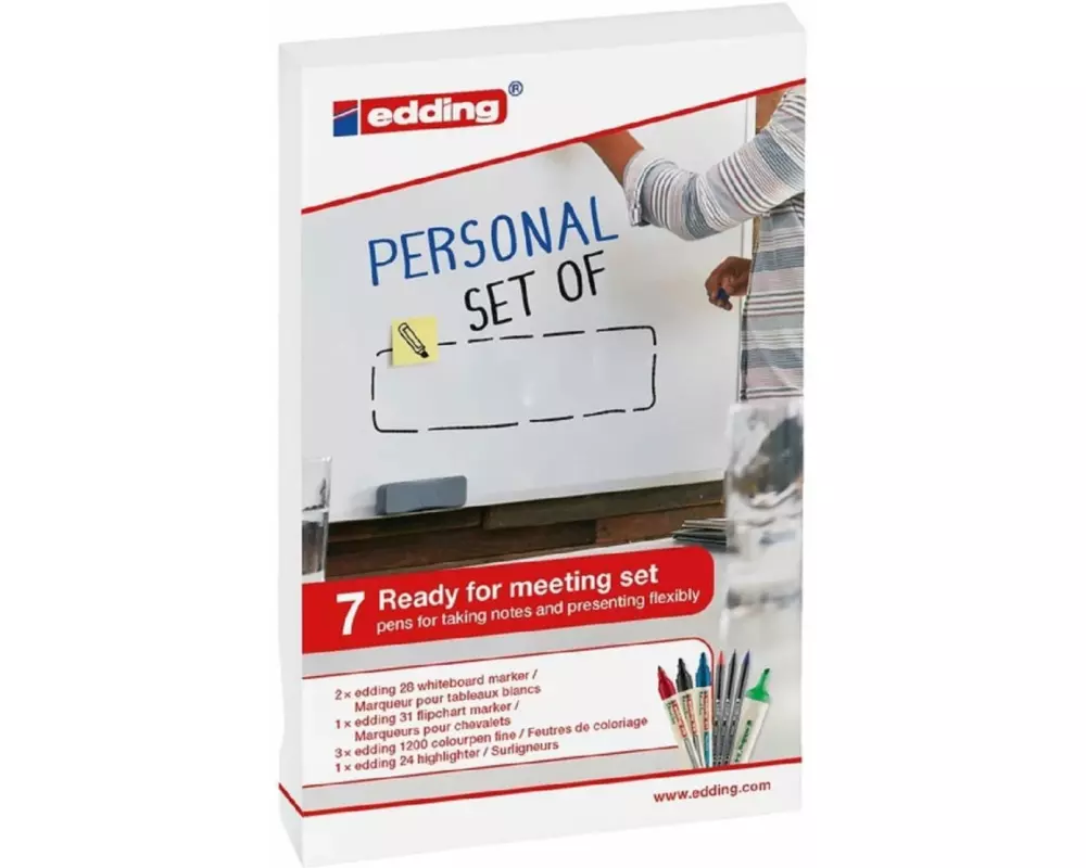 edding BacktoWork-Set Meeting 7-teilig