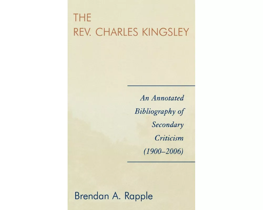 The Rev. Charles Kingsley